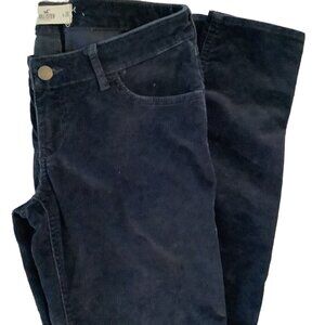 EUC Hollister Blue Corduroy Pants Size:  26